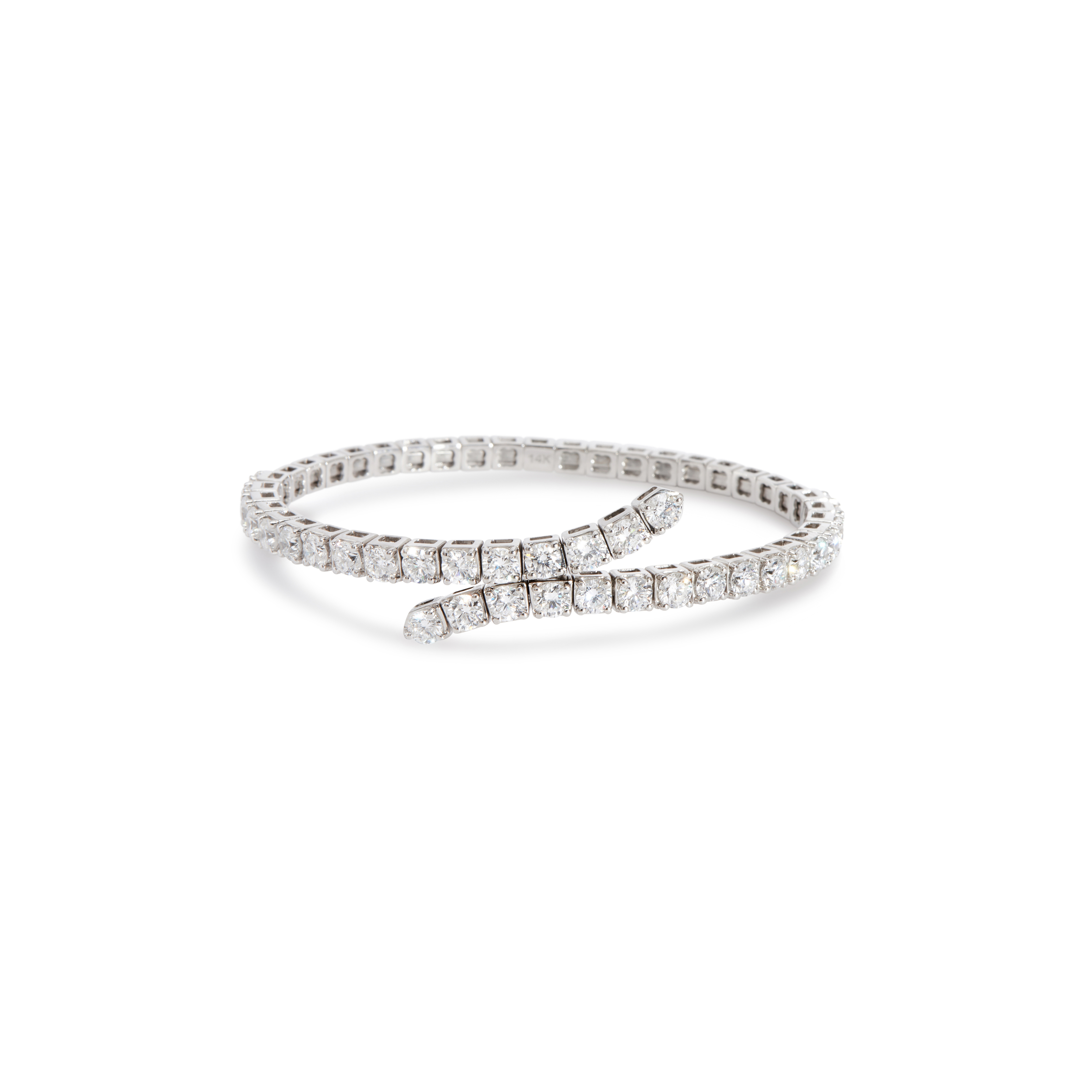 Simone Flexible Round Tennis Bracelet