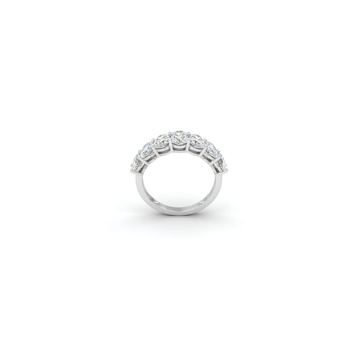Erica Half Eternity Oval Ring
