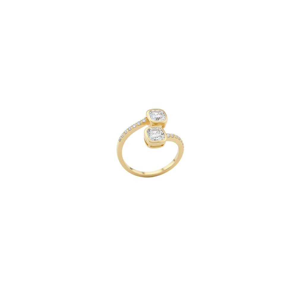 Deema Double Round Bezel Wrap