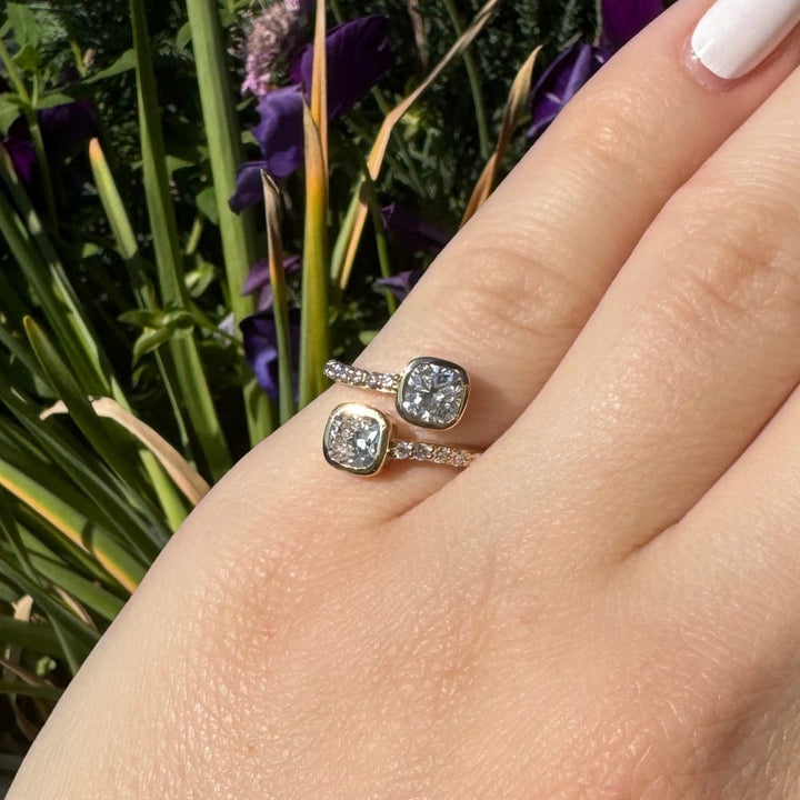 Deema Double Round Bezel Wrap