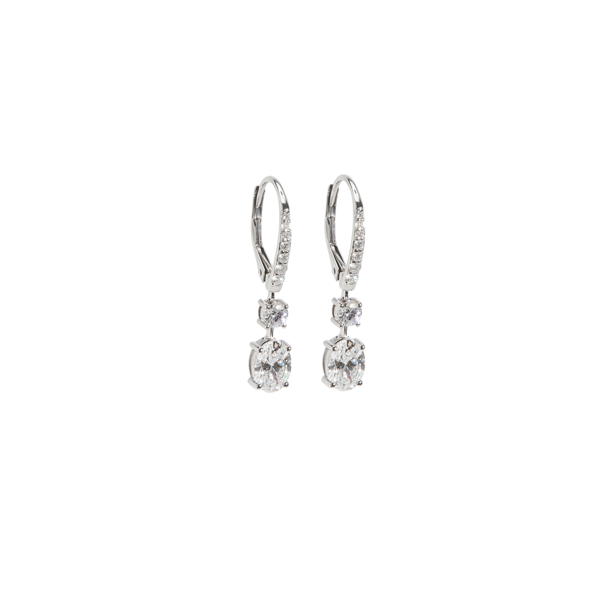 Nara Oval Drop Earring