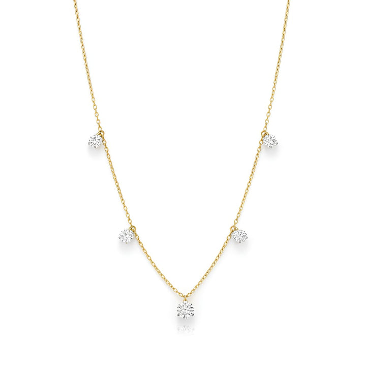 Chiara Laser Station Necklace