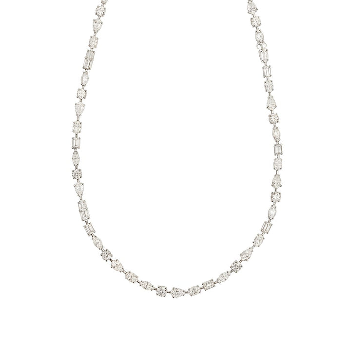 Aspen Multi Shape Tennis Necklace
