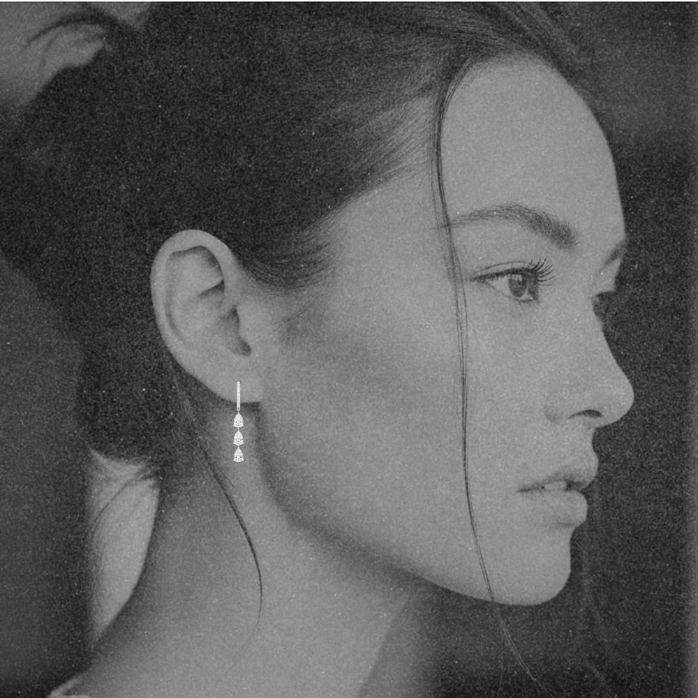 Layla 3 Drop Earring