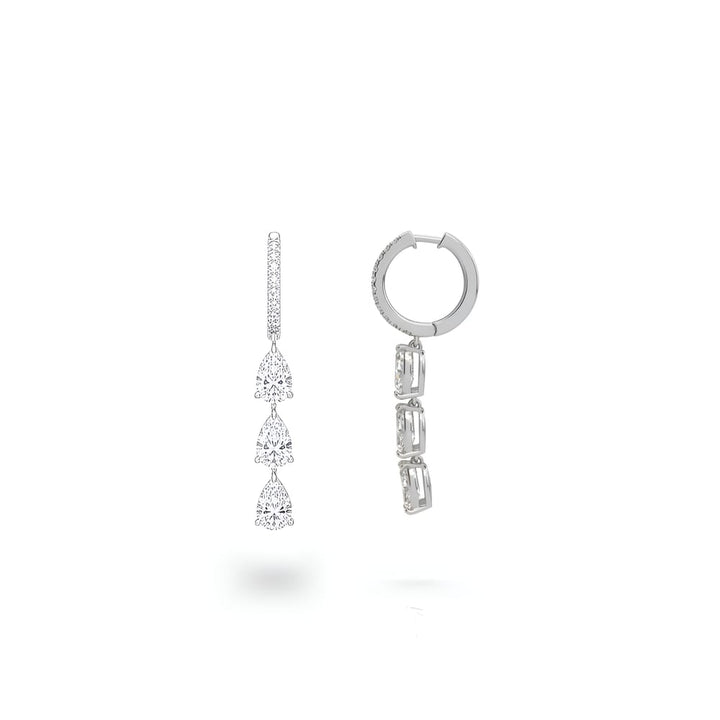 Layla 3 Drop Earring