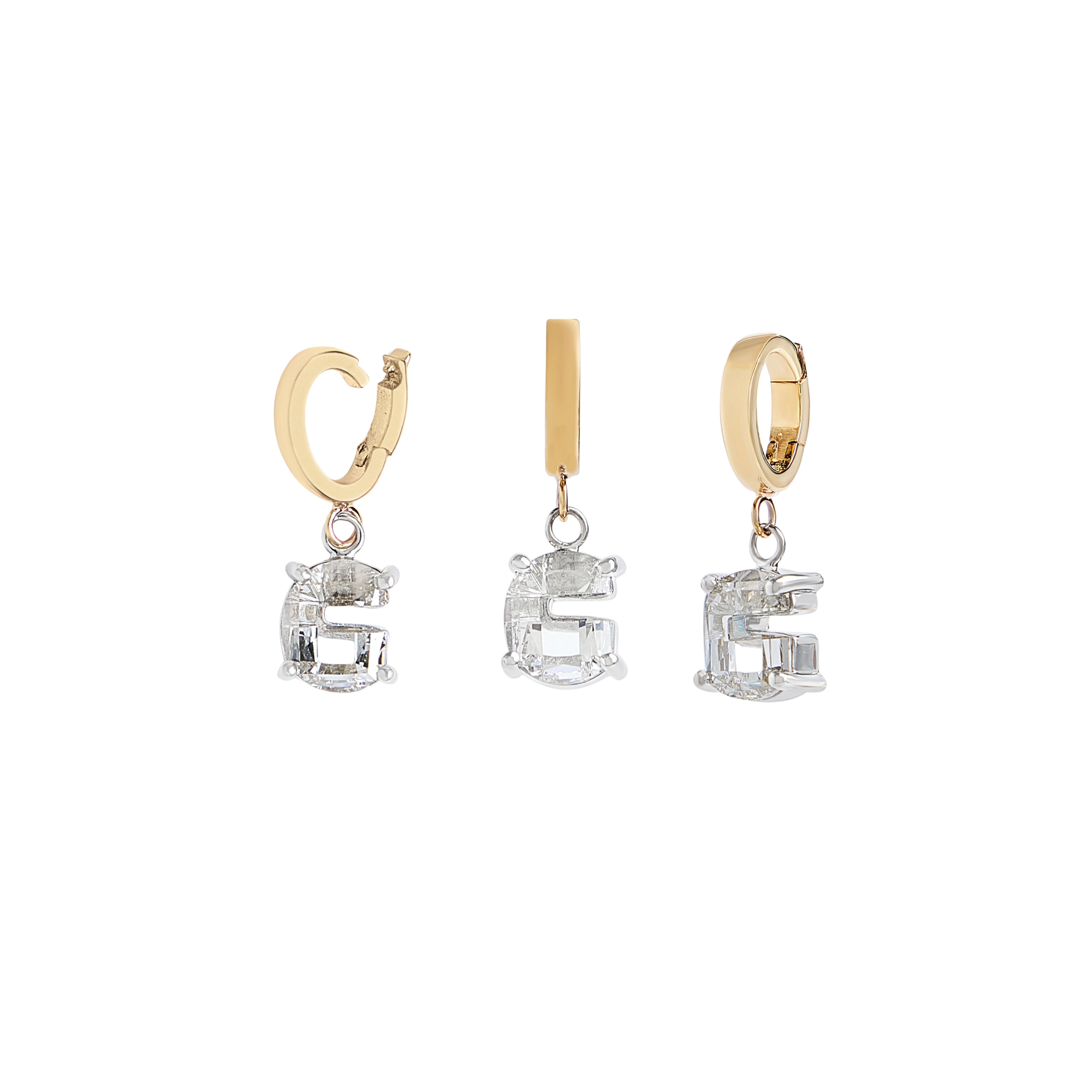 A-Z Diamond Letter Charm