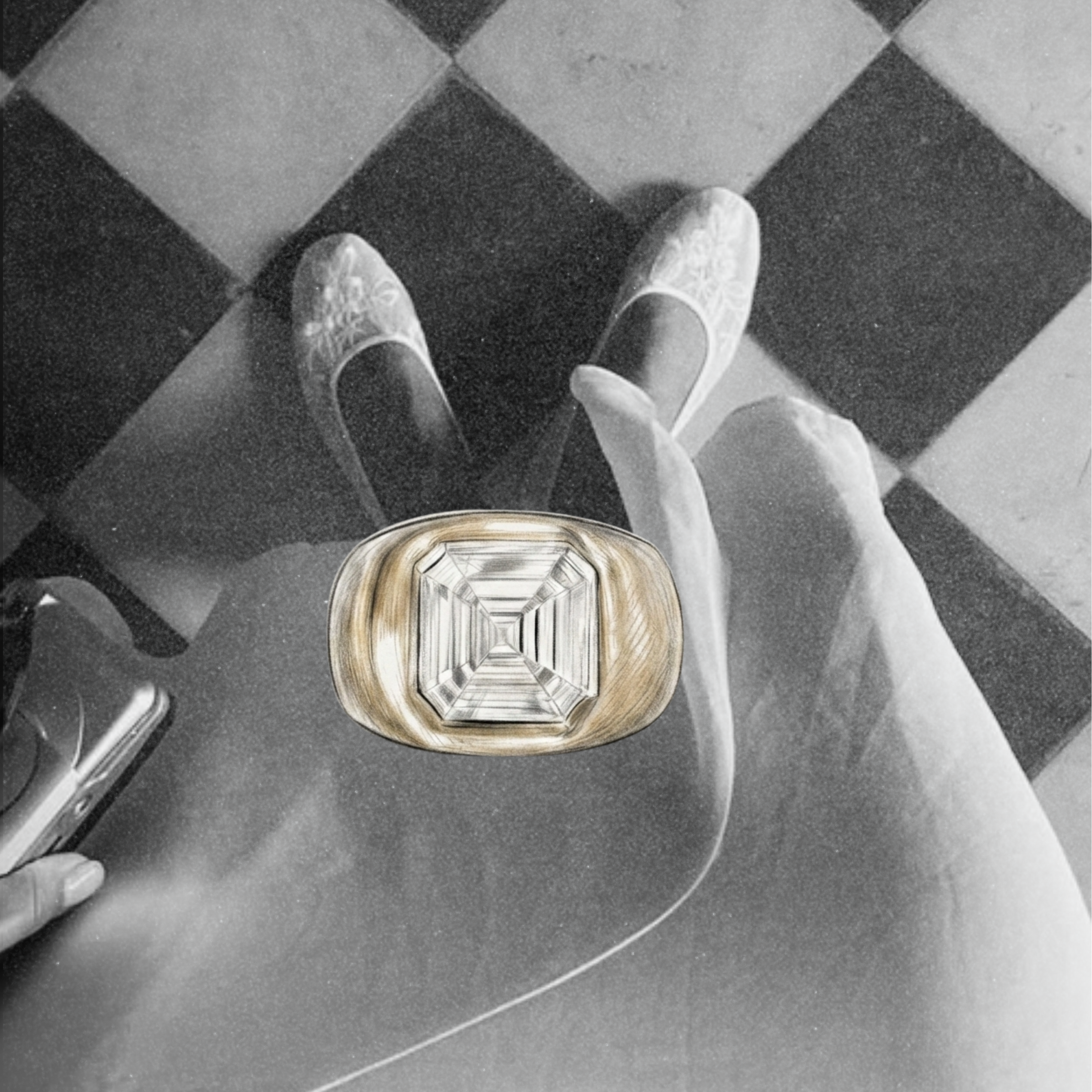 Bespoke Asscher Signet