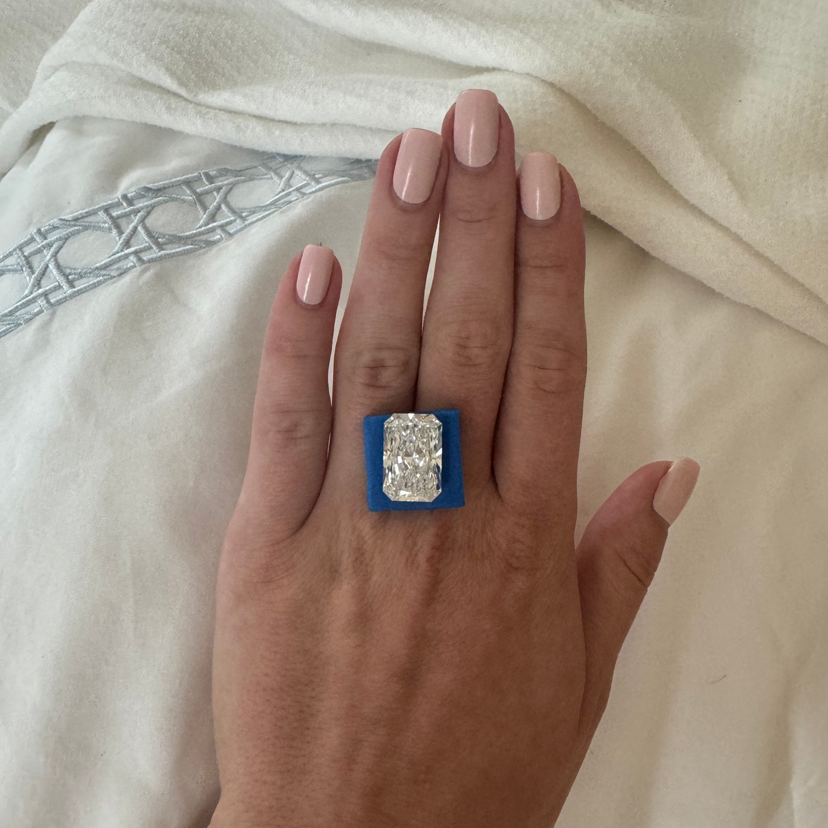 Bespoke Radiant ring for Lauren