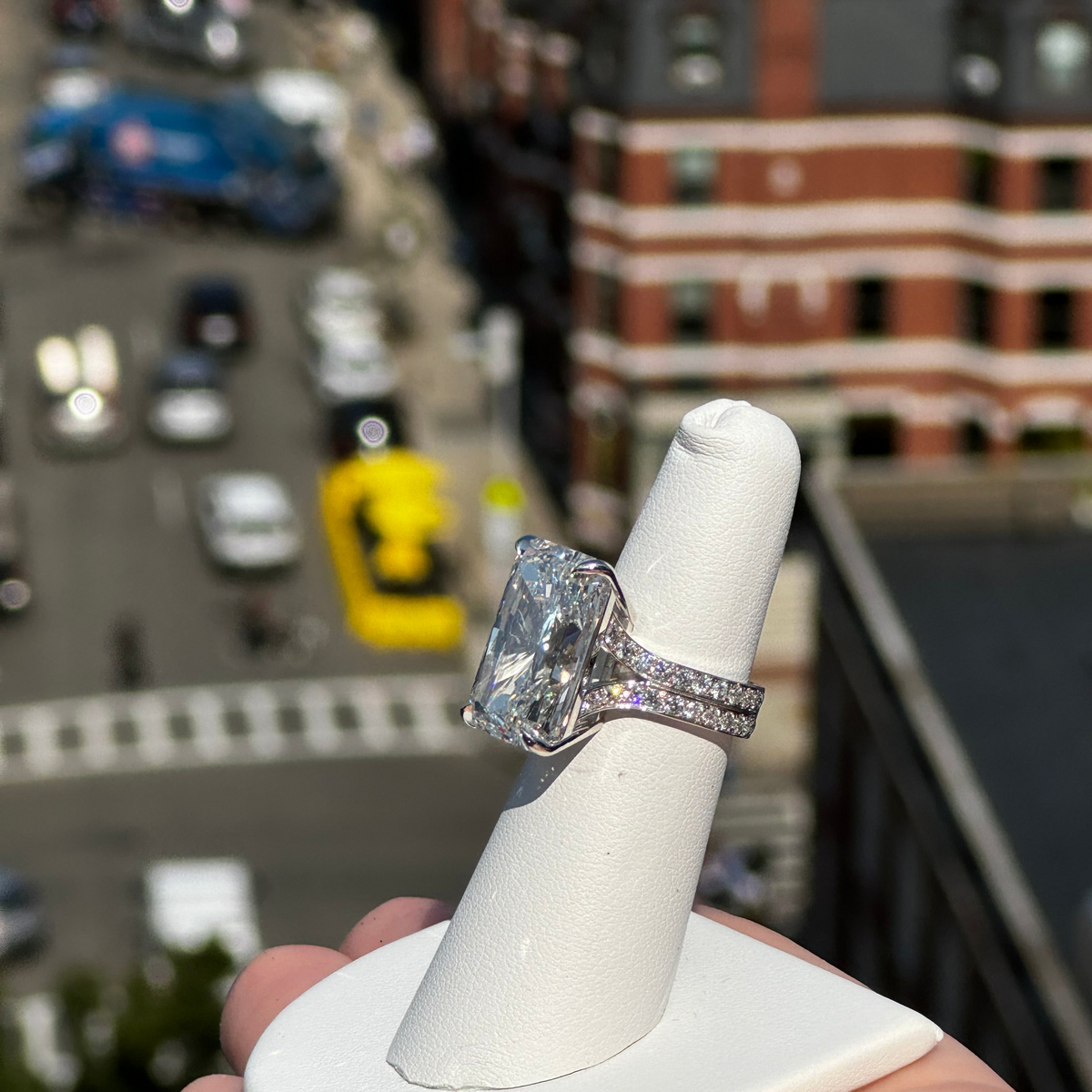 Bespoke Radiant ring for Lauren