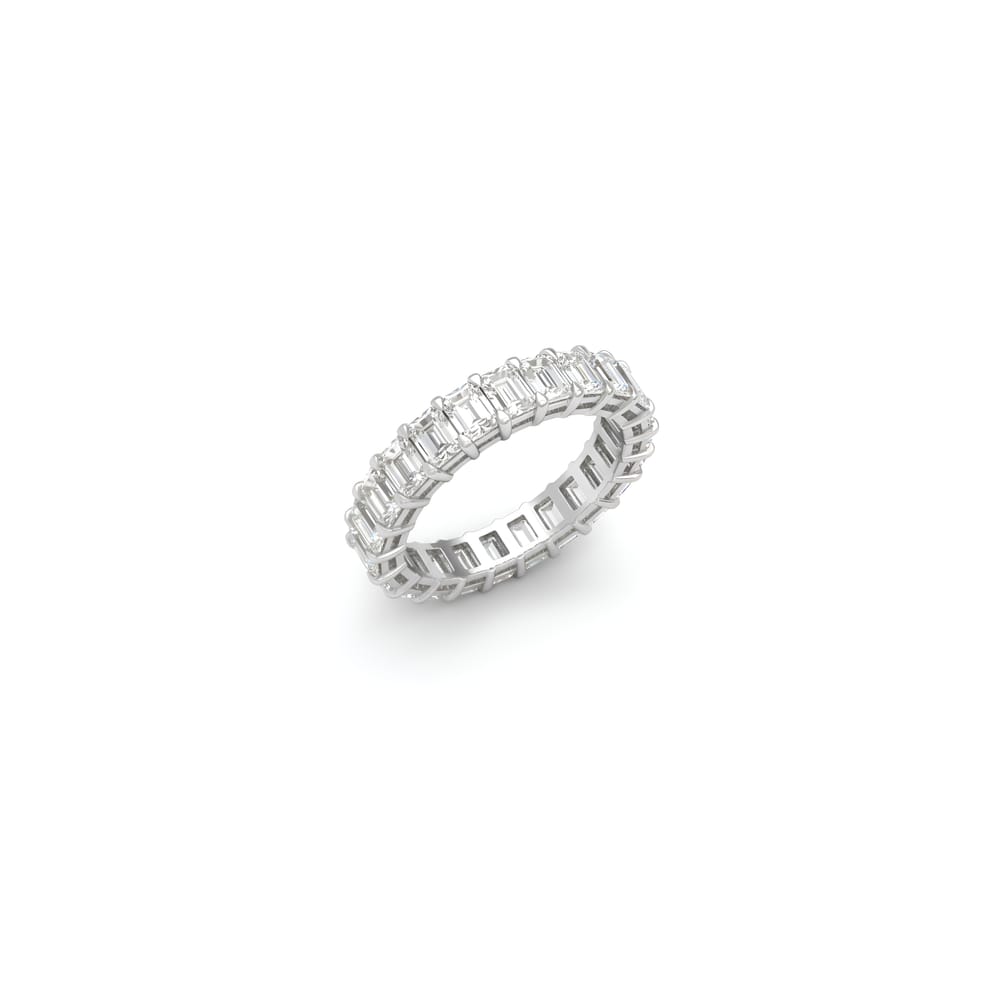 Emerald Eternity Bands