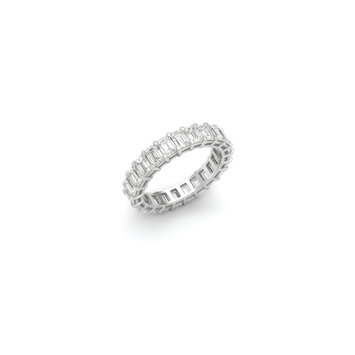 Emerald Eternity Bands