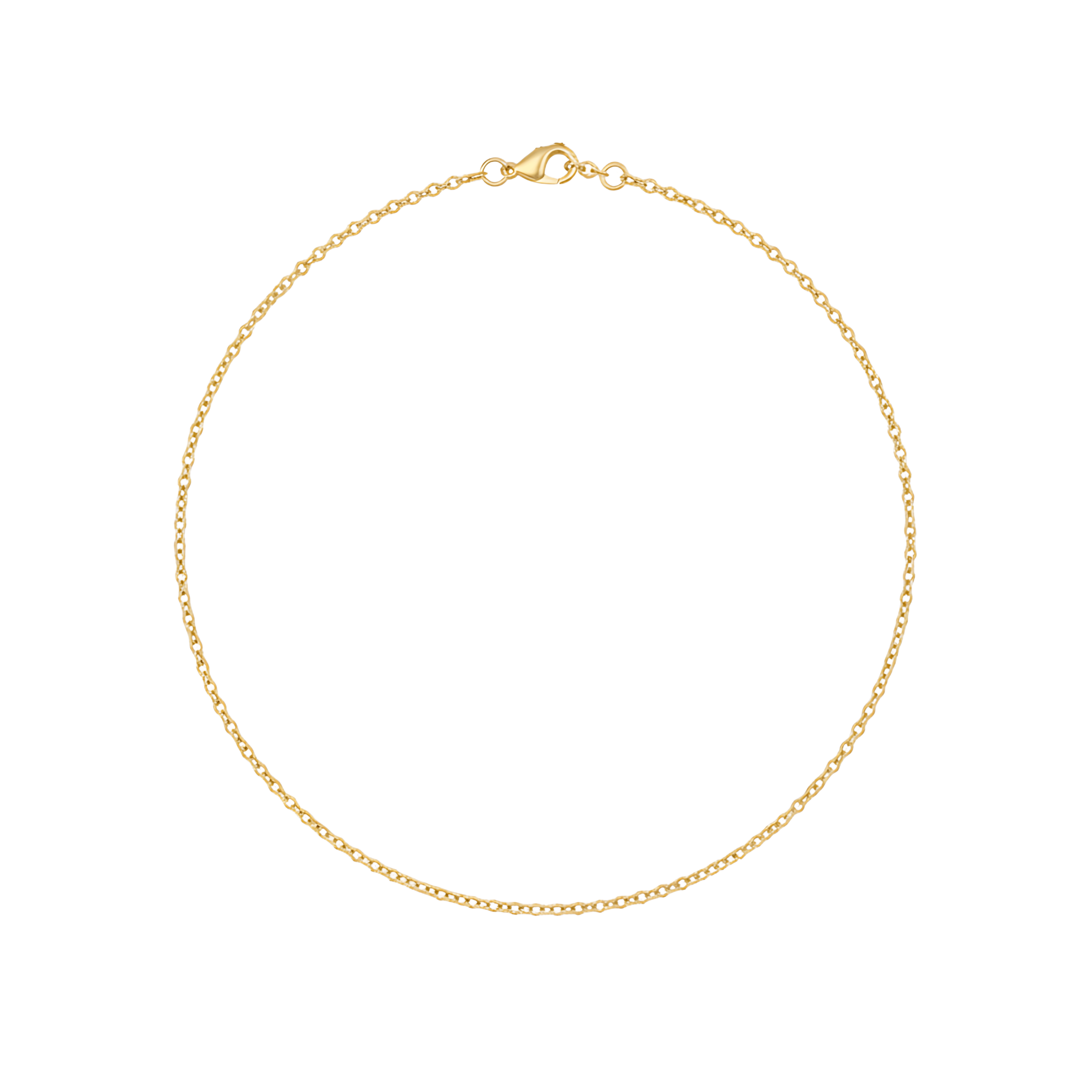 Round Cable Chain Necklace