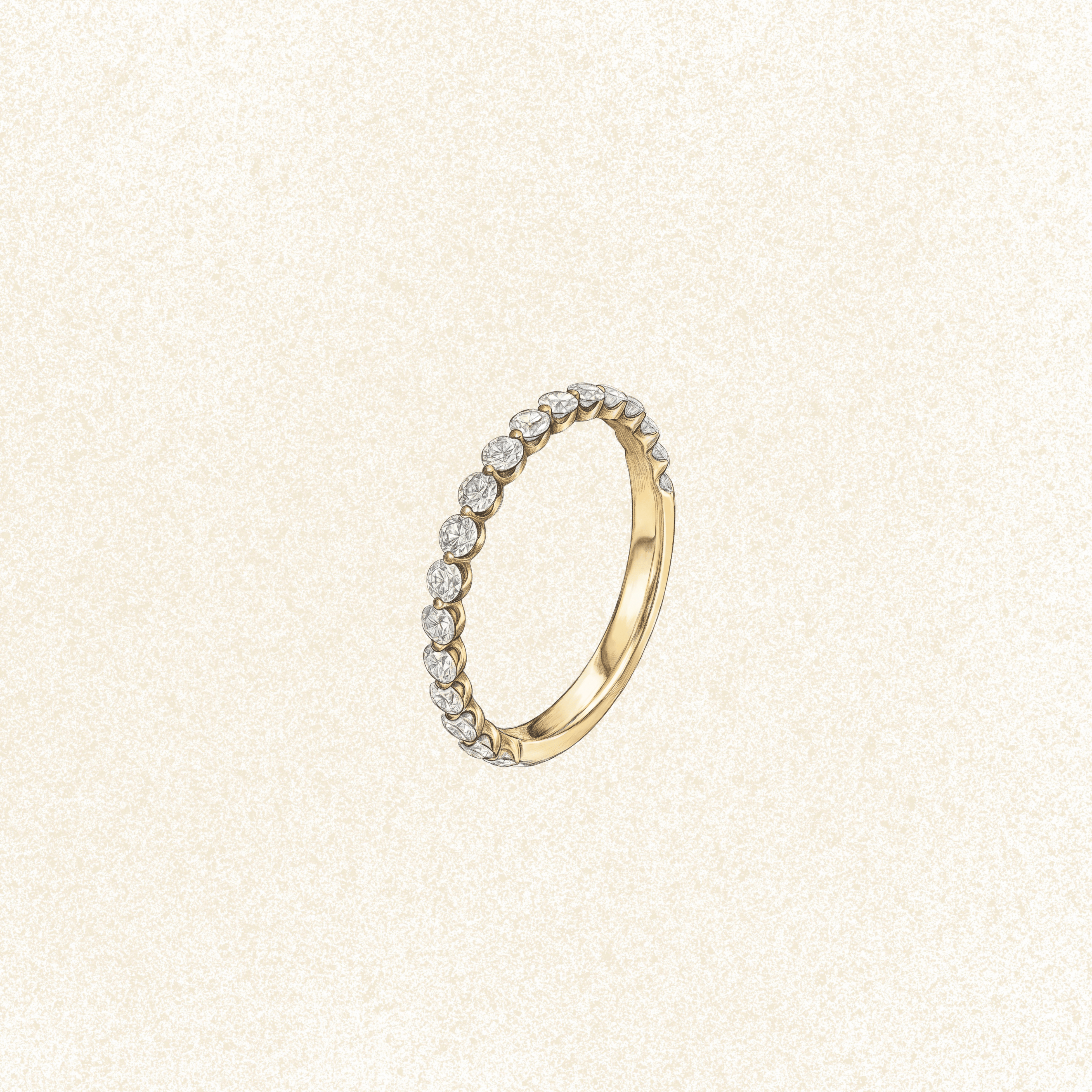 Custom L + S Radiant Engagement Ring