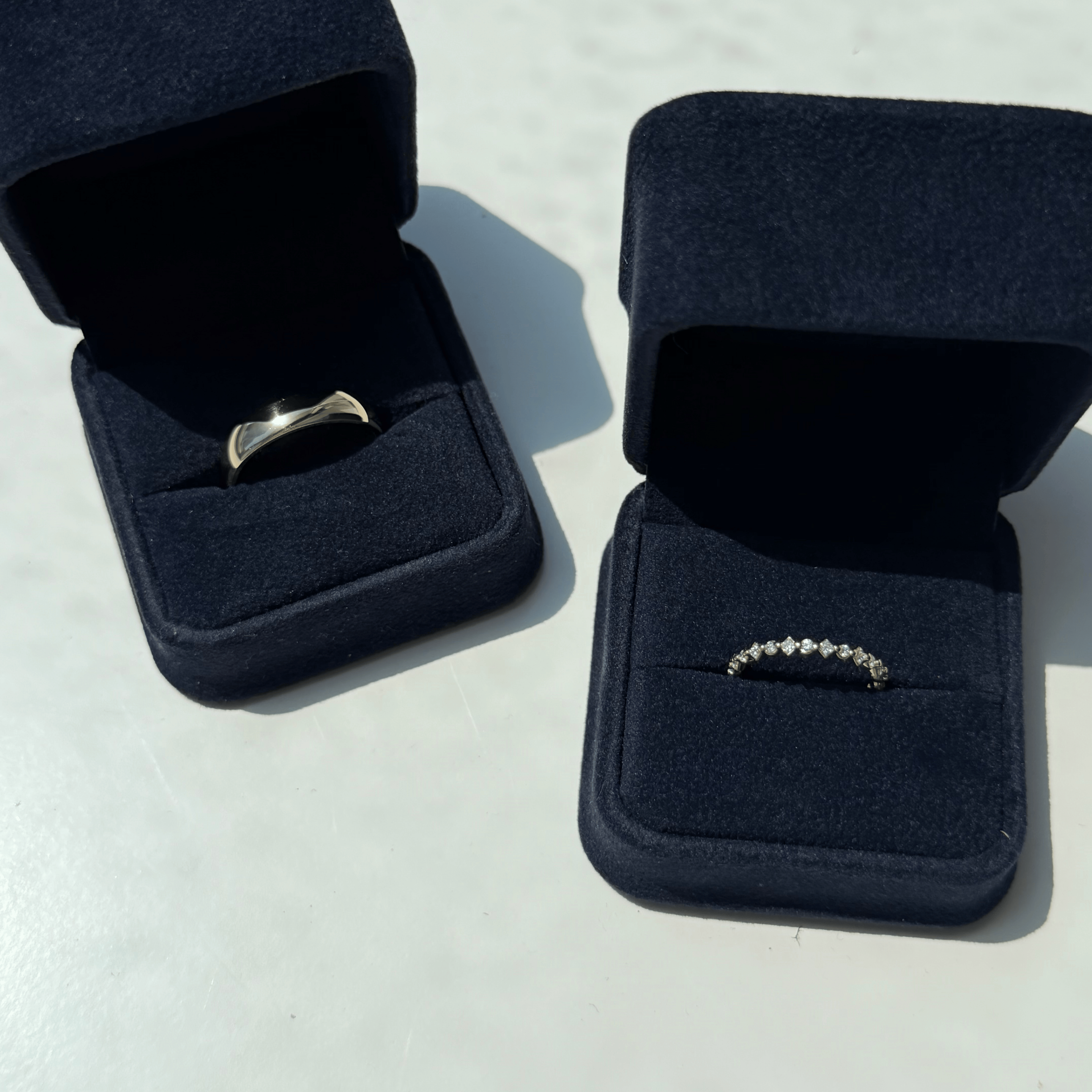 Custom C+R Emerald Engagement Ring