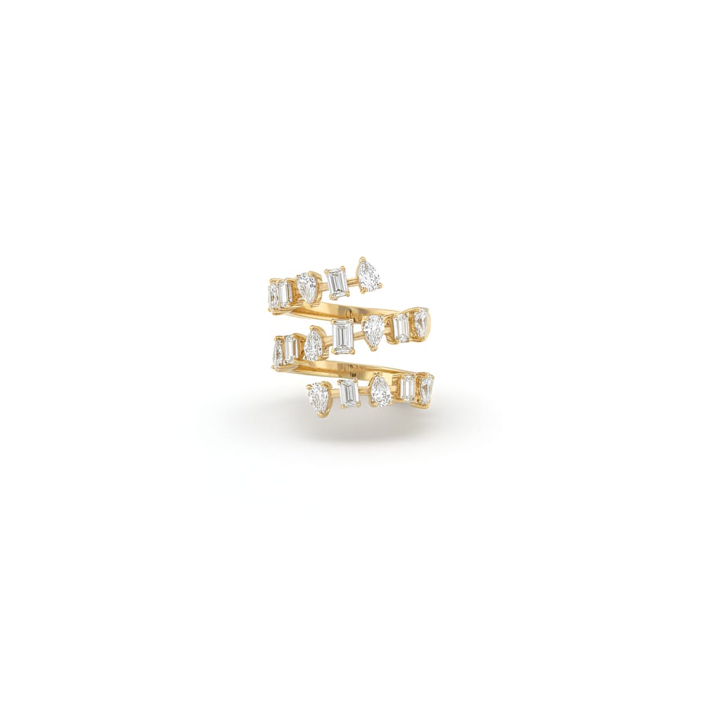 Isa Multi Shape Wrap Ring