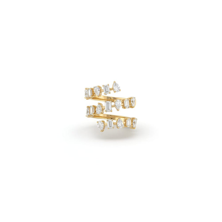 Isa Multi Shape Wrap Ring