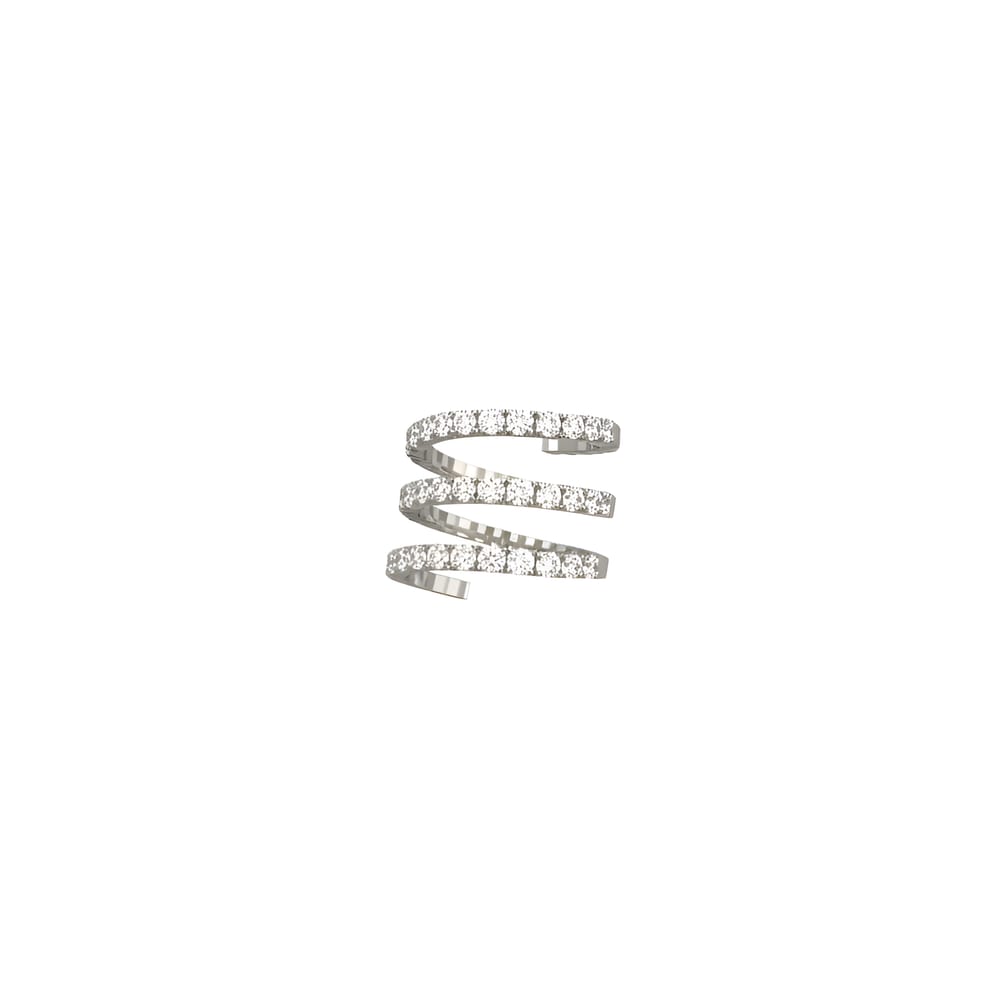 Kelly Flexible Coil Wrap Ring