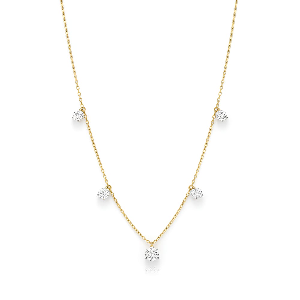 Chiara Laser Station Necklace
