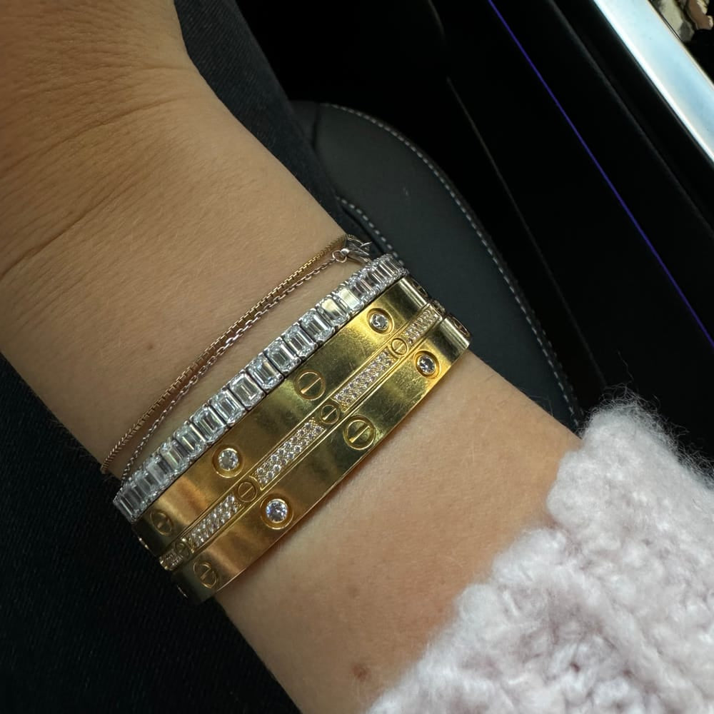 17ctw Emerald Cut Tennis