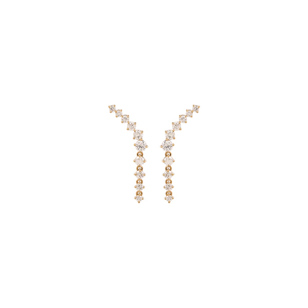 Marnie Curved Dangle Earrings