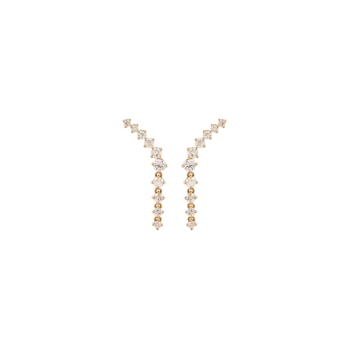 Marnie Curved Dangle Earrings
