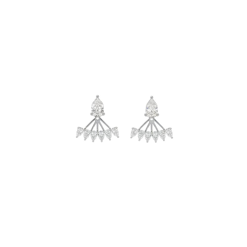 Margot Pear Jacket Earring