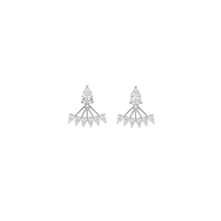 Margot Pear Jacket Earring