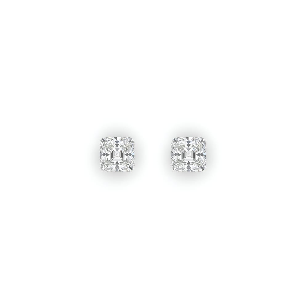 Jupiter Asscher Studs