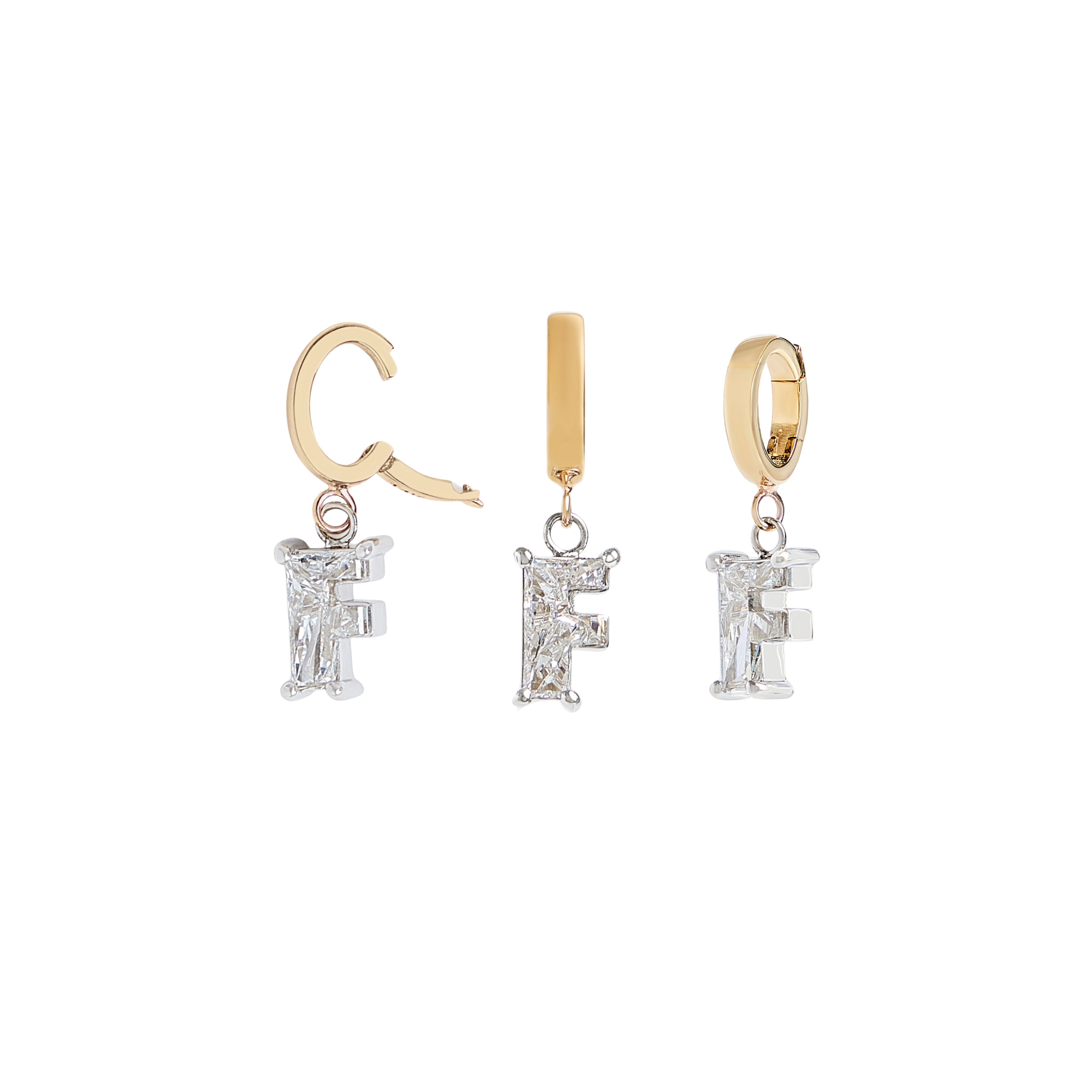 A-Z Diamond Letter Charm