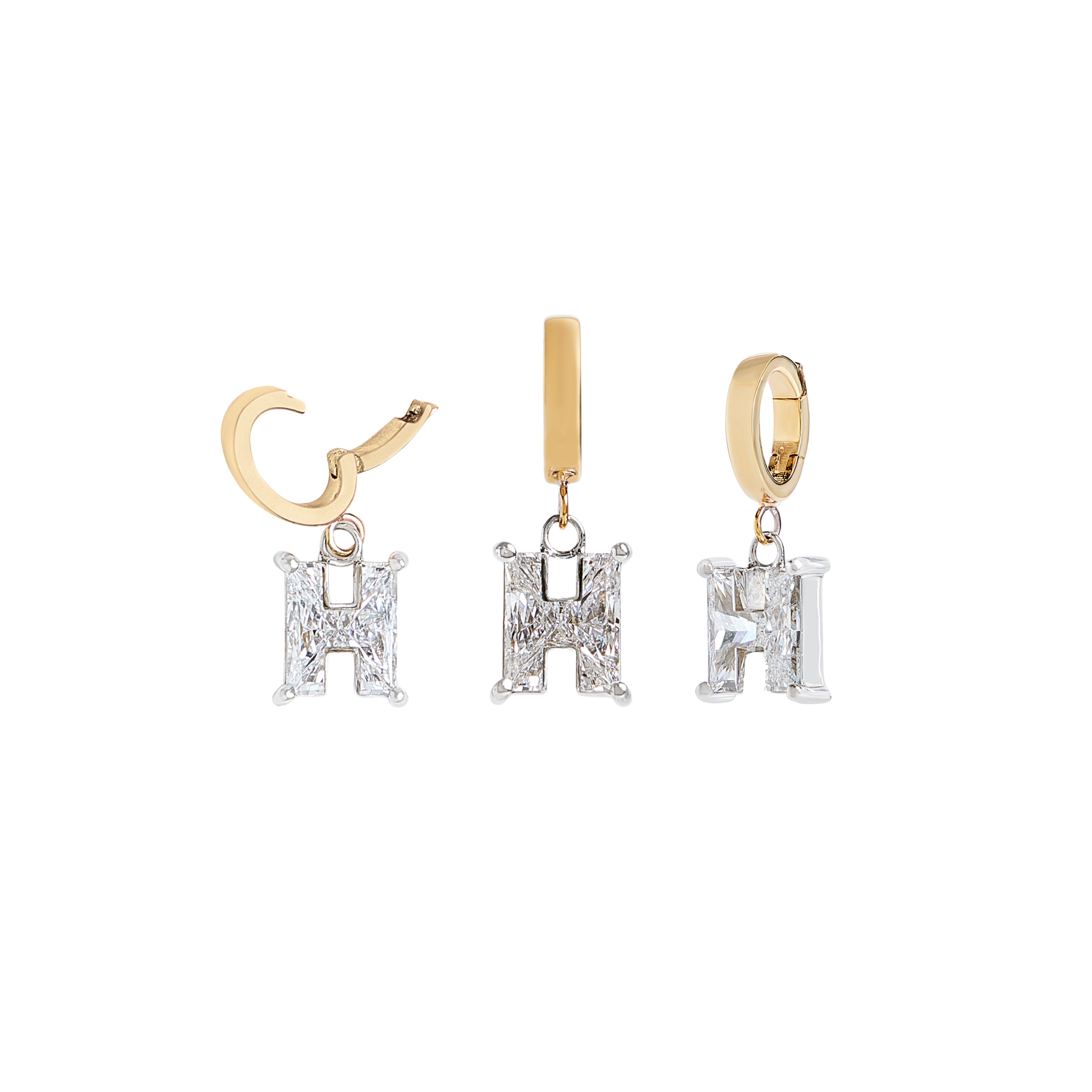 A-Z Diamond Letter Charm