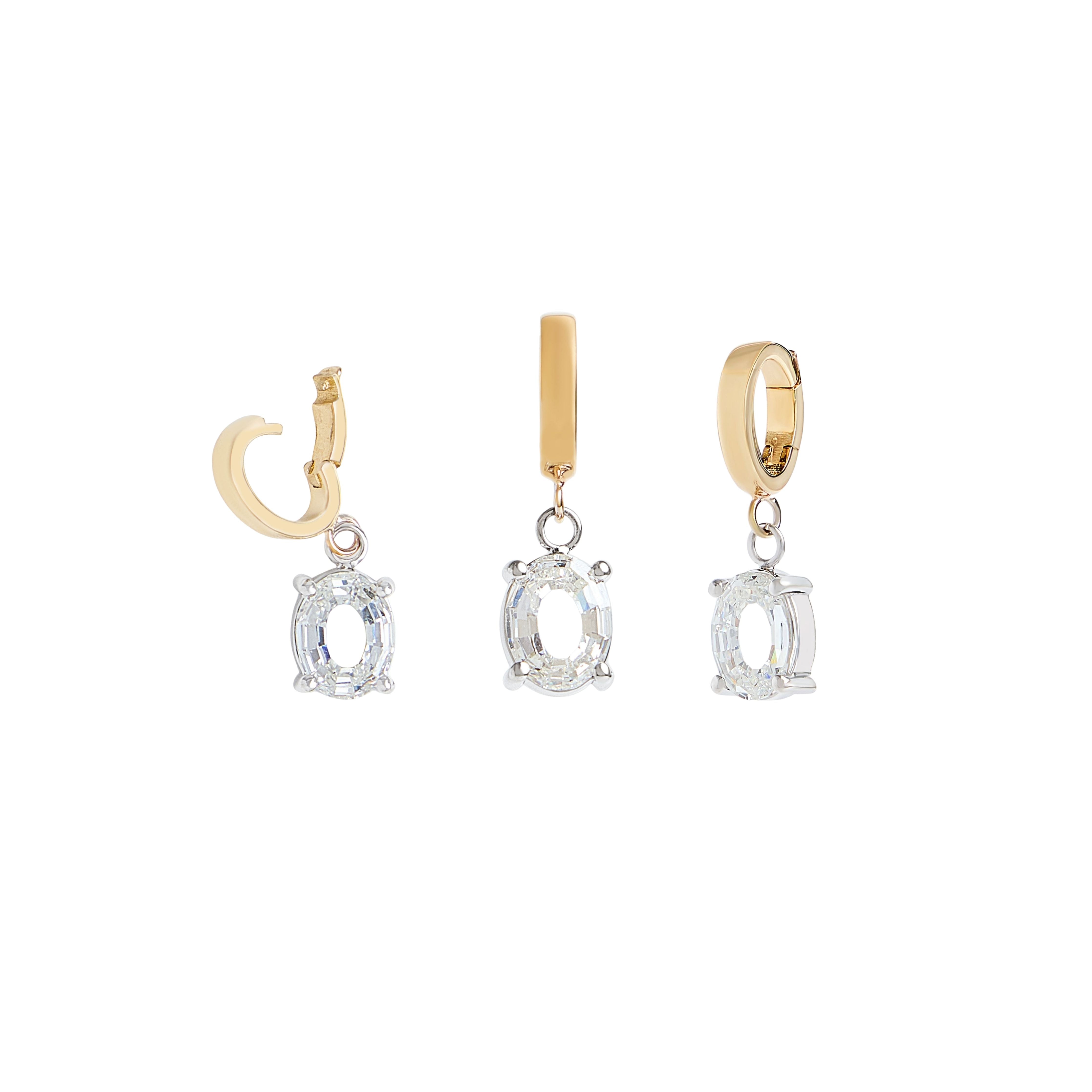 A-Z Diamond Letter Charm