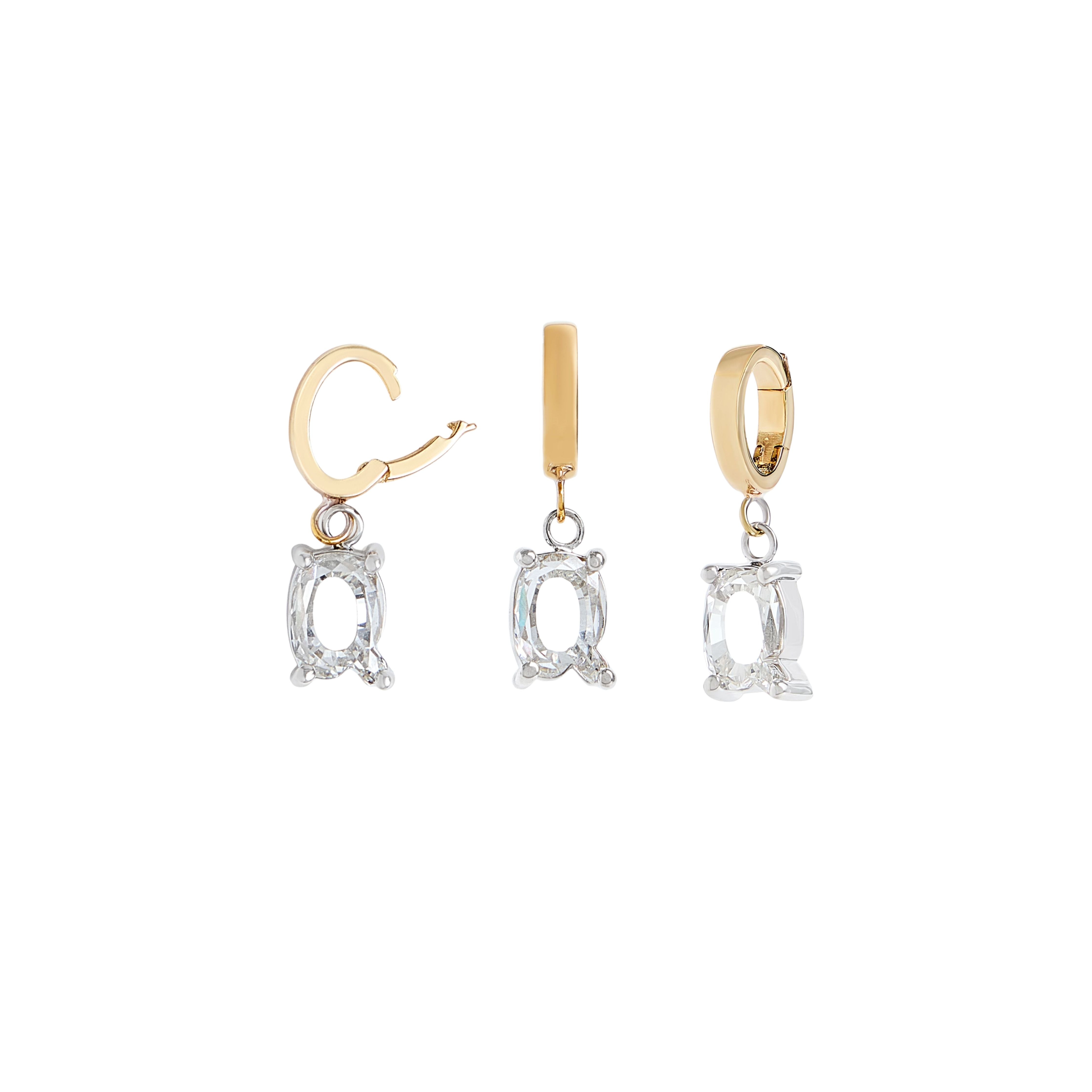 A-Z Diamond Letter Charm