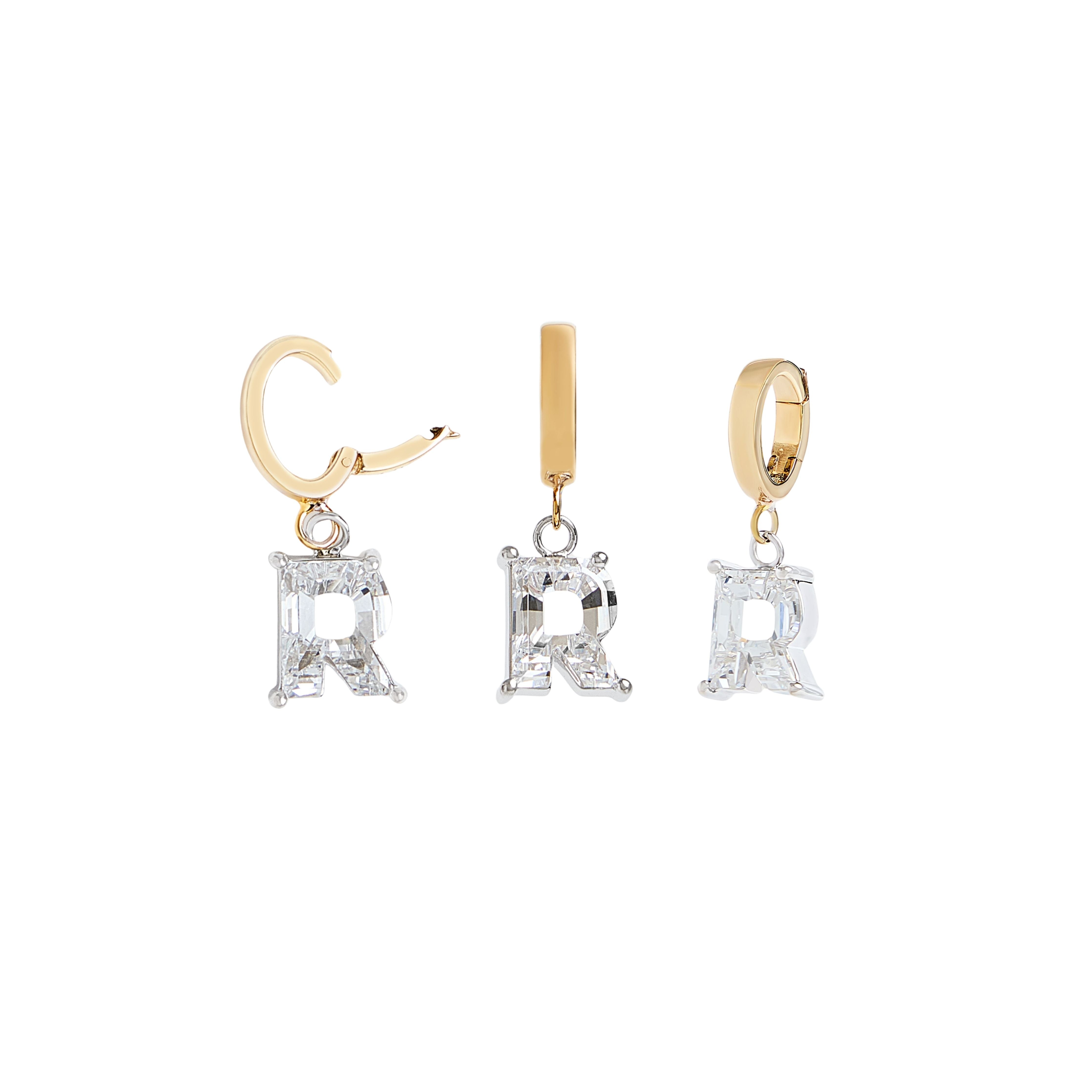 A-Z Diamond Letter Charm