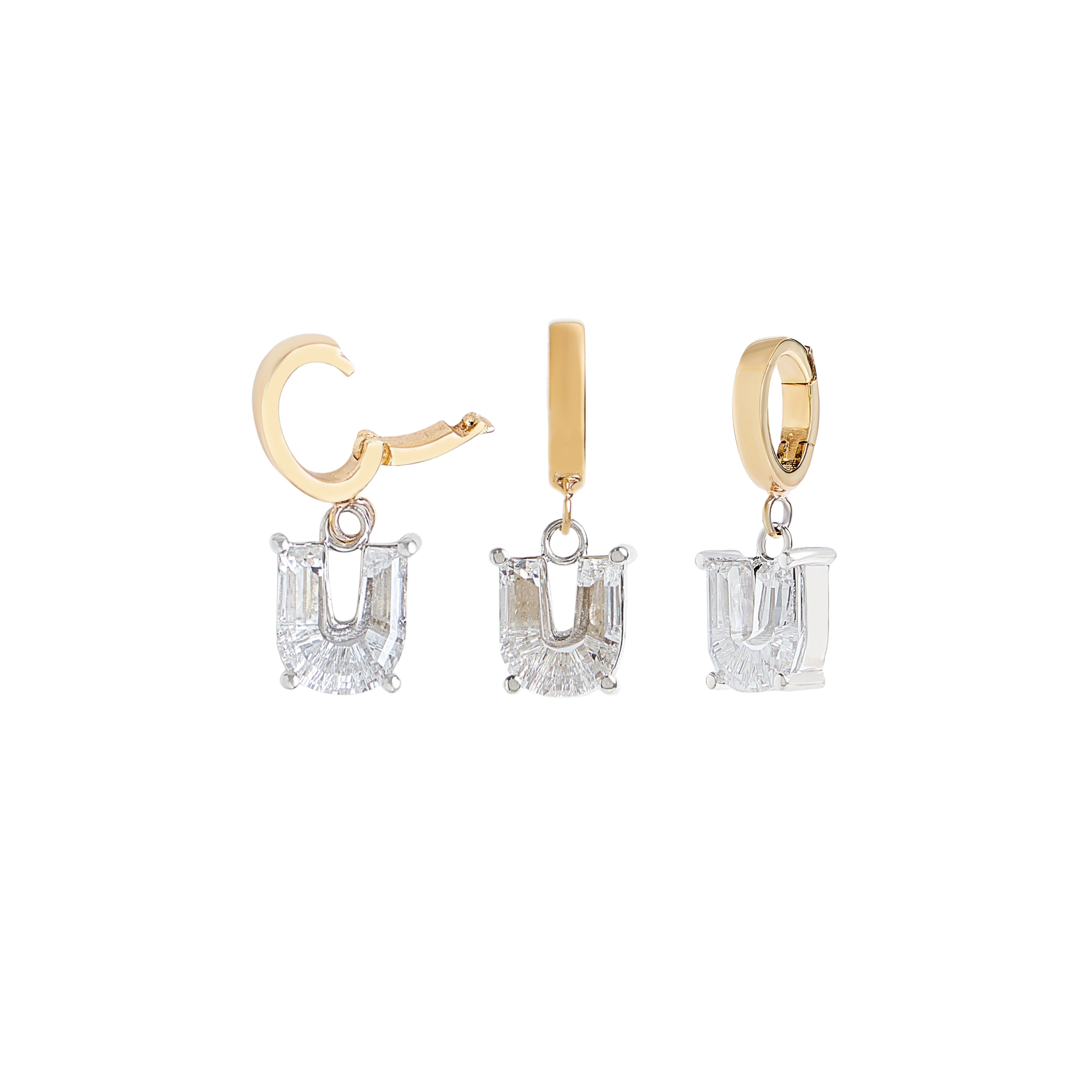 A-Z Diamond Letter Charm