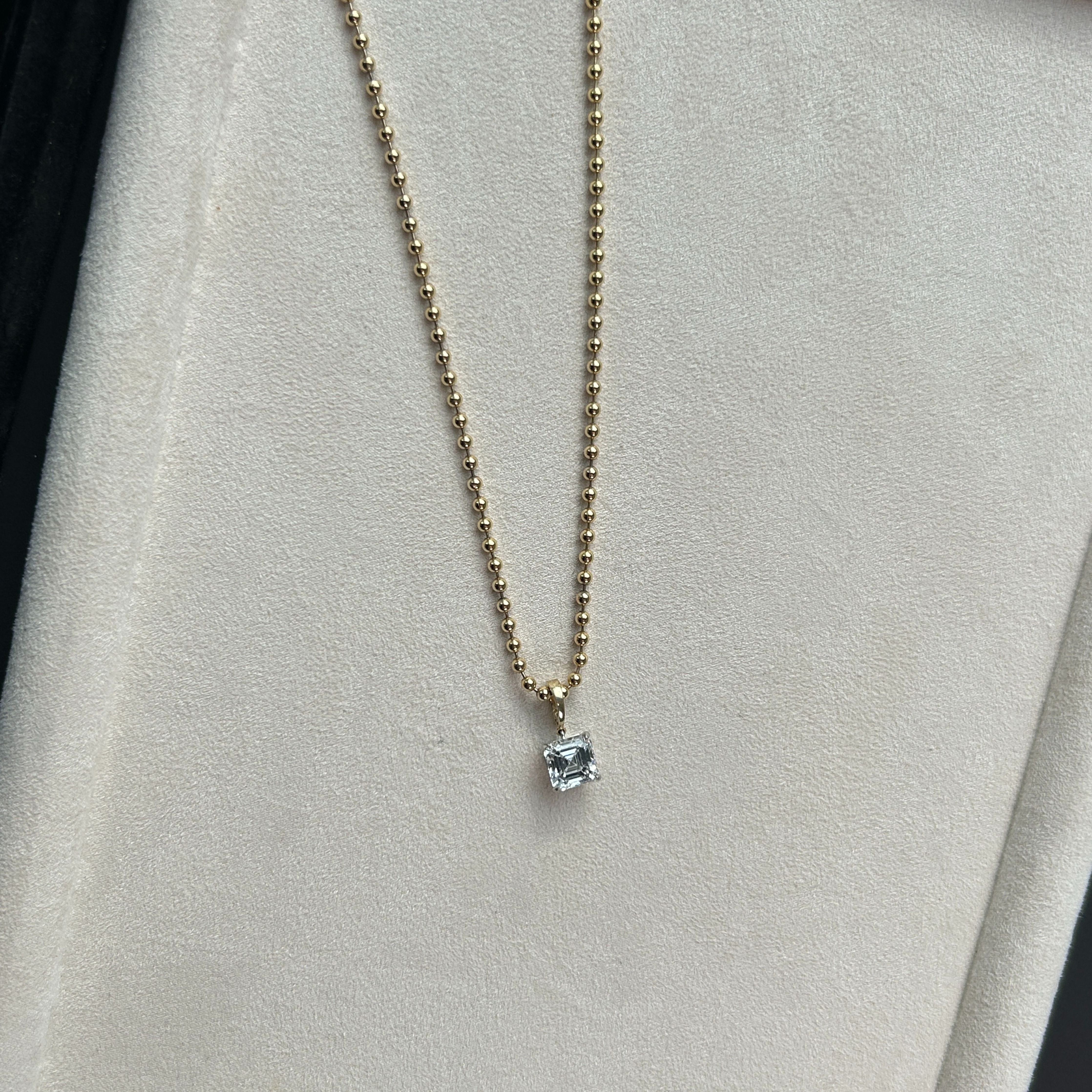 Mega Asscher Charm