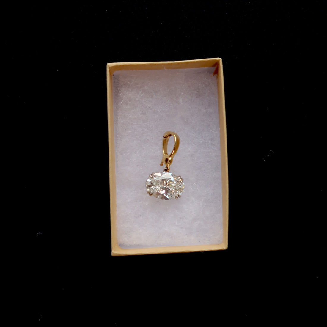 Mega East West Oval Charm