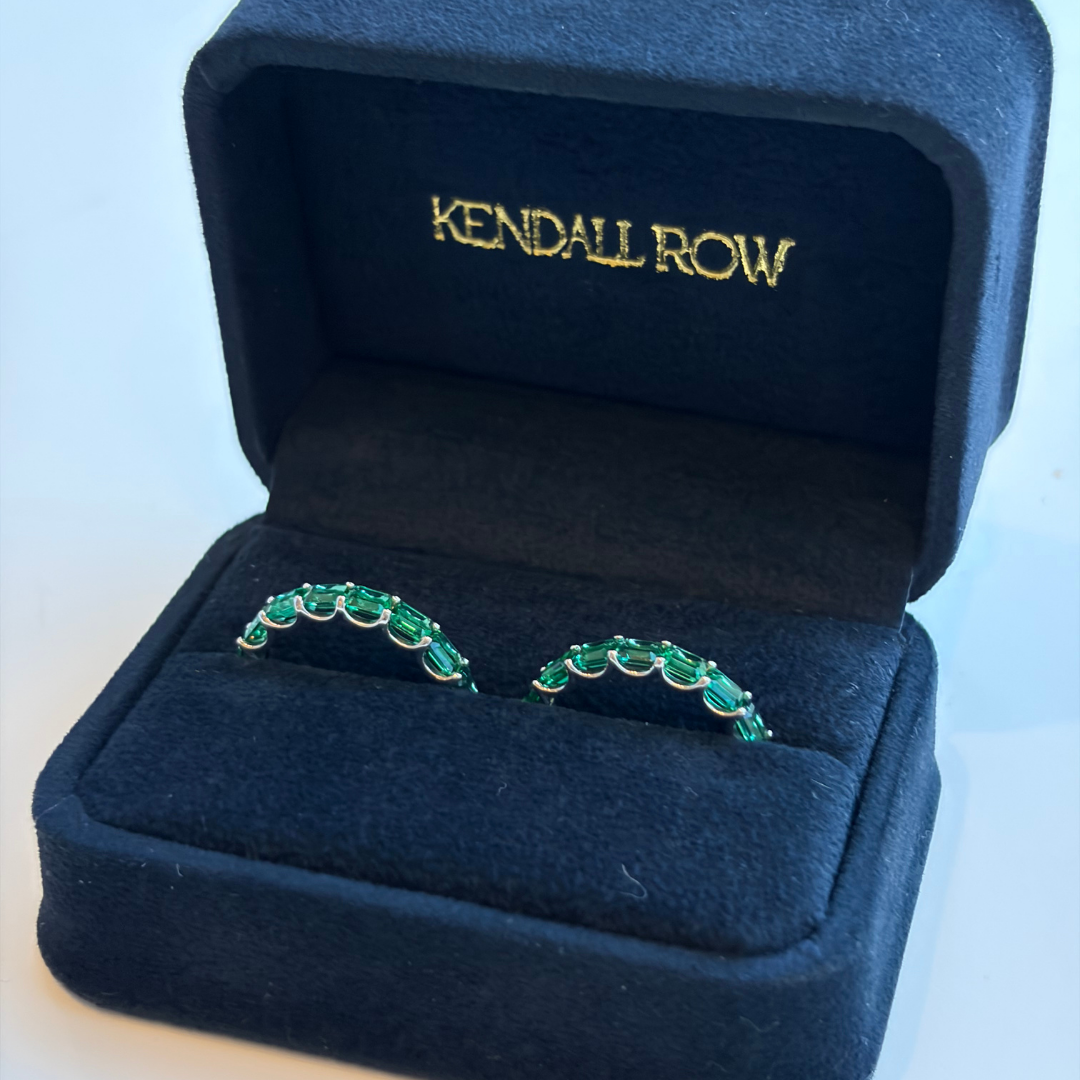 Bespoke Emerald Eternity Bands