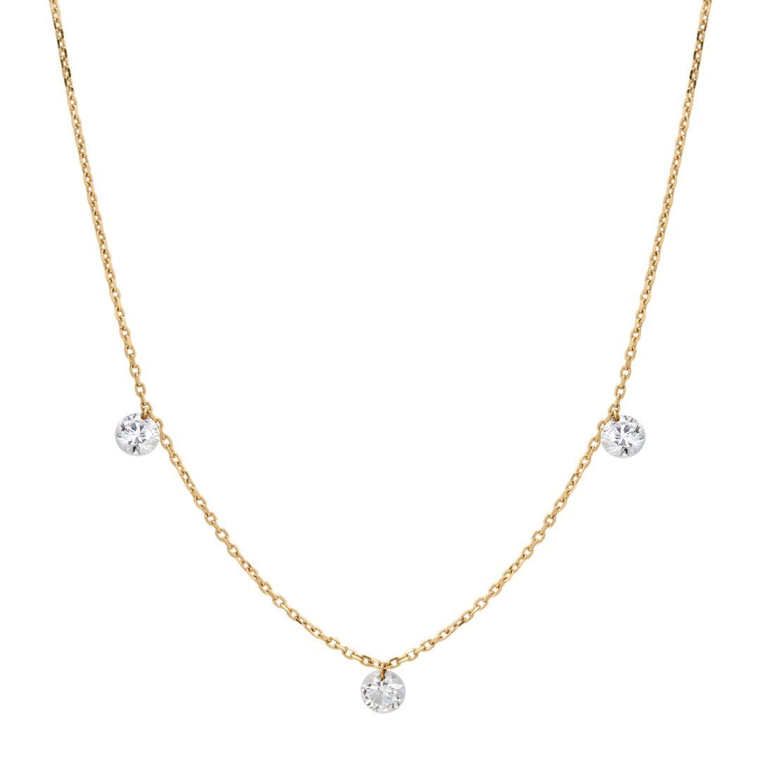 NEW Ella Diamond Station Necklace