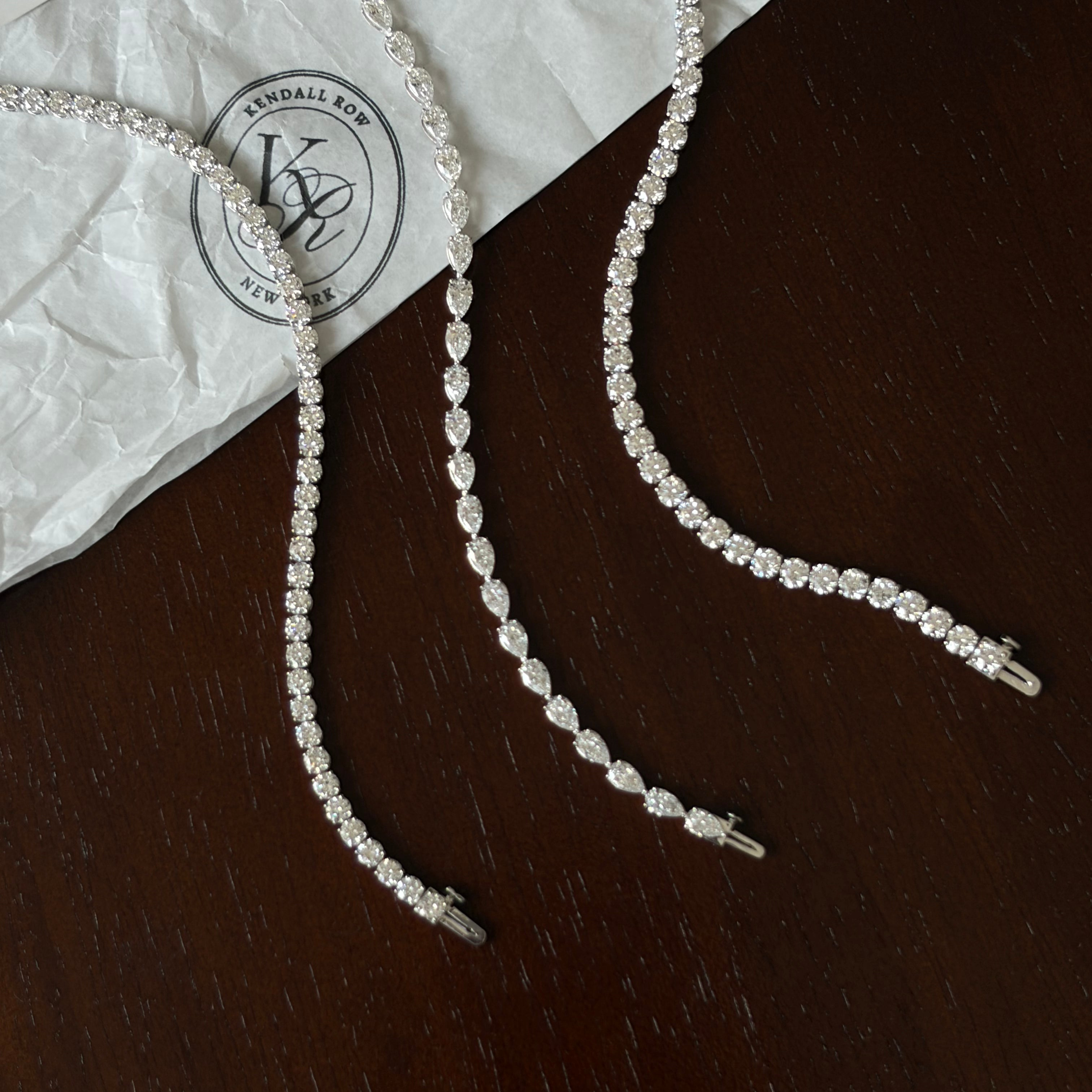 Pear Cut Tennis Bracelet