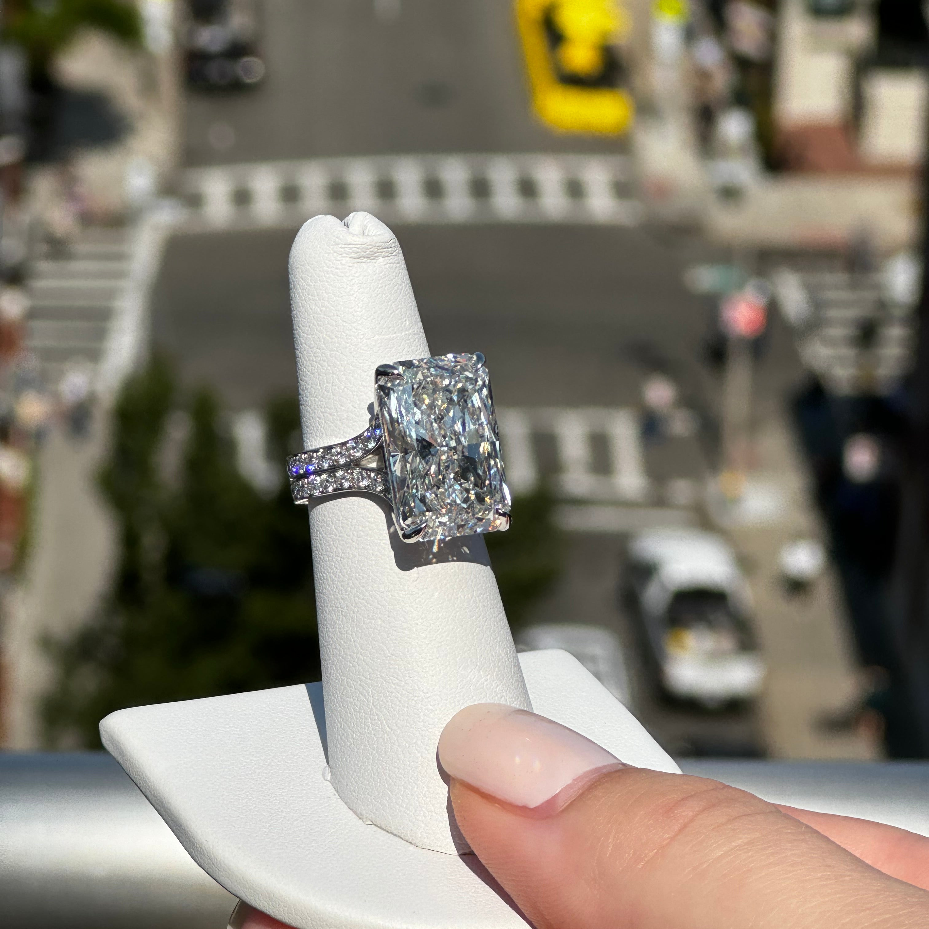Bespoke Radiant ring for Lauren
