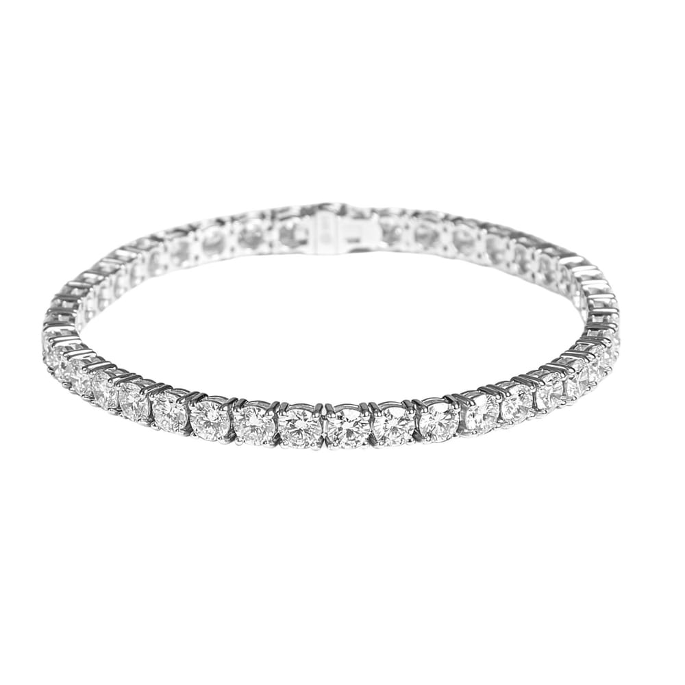 Round Tennis Bracelets