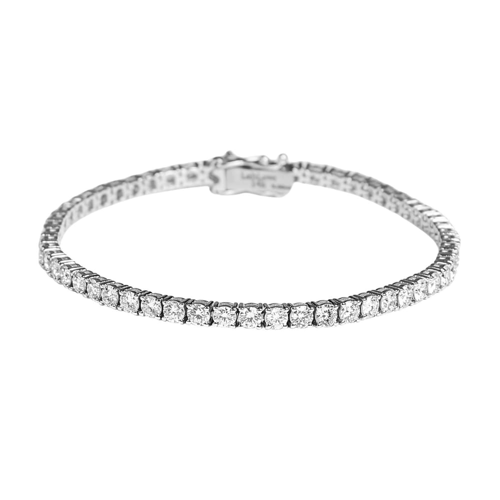 Round Tennis, 5ctw, 14k WG
