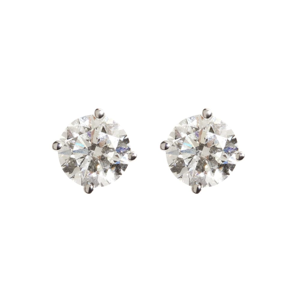 2ctw Round Studs