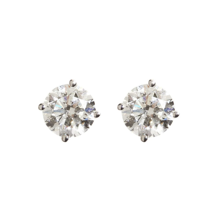 Round Studs, 3ctw, NEW 4/8/25