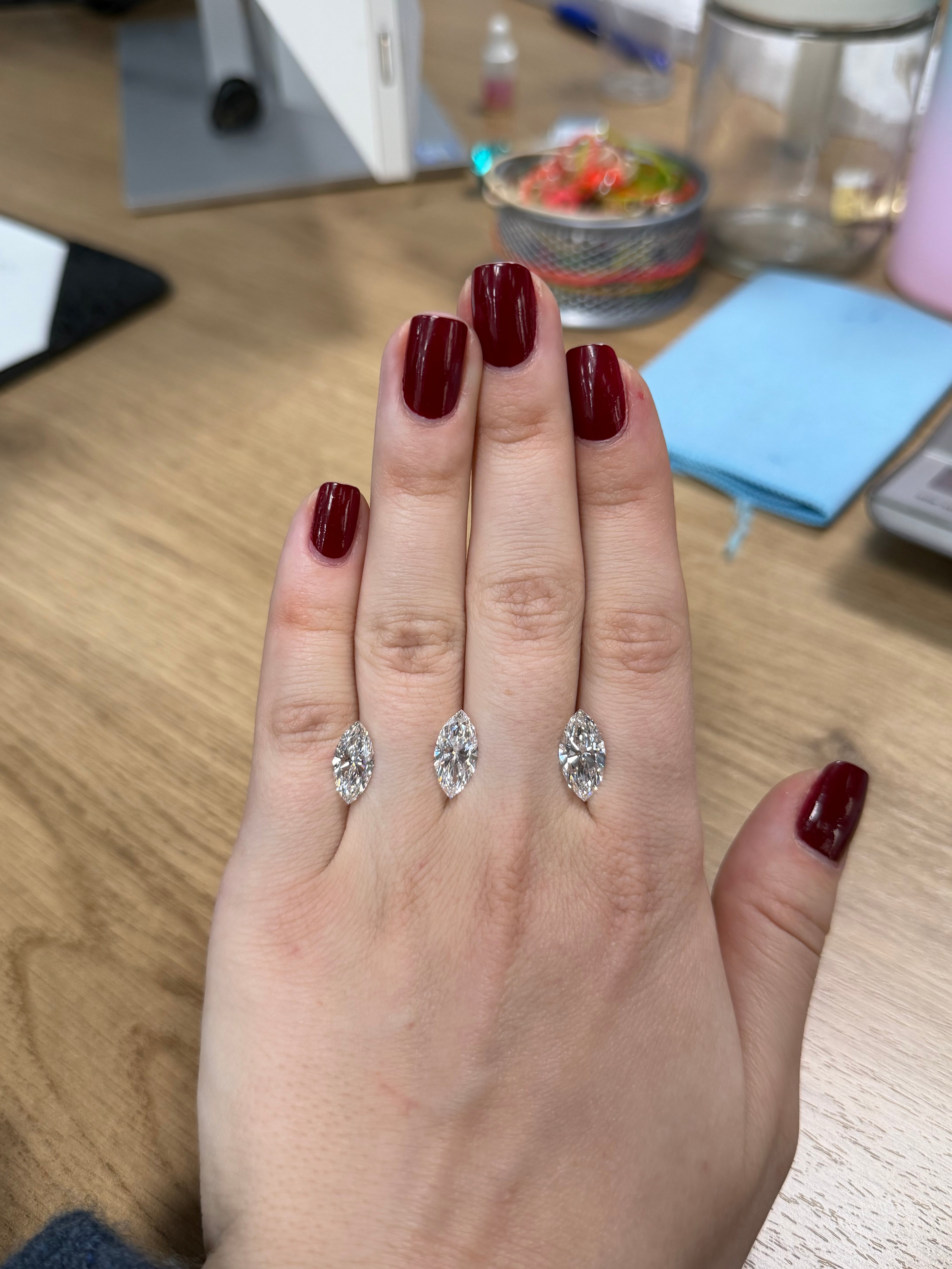 Custom Michael B Engagement Ring