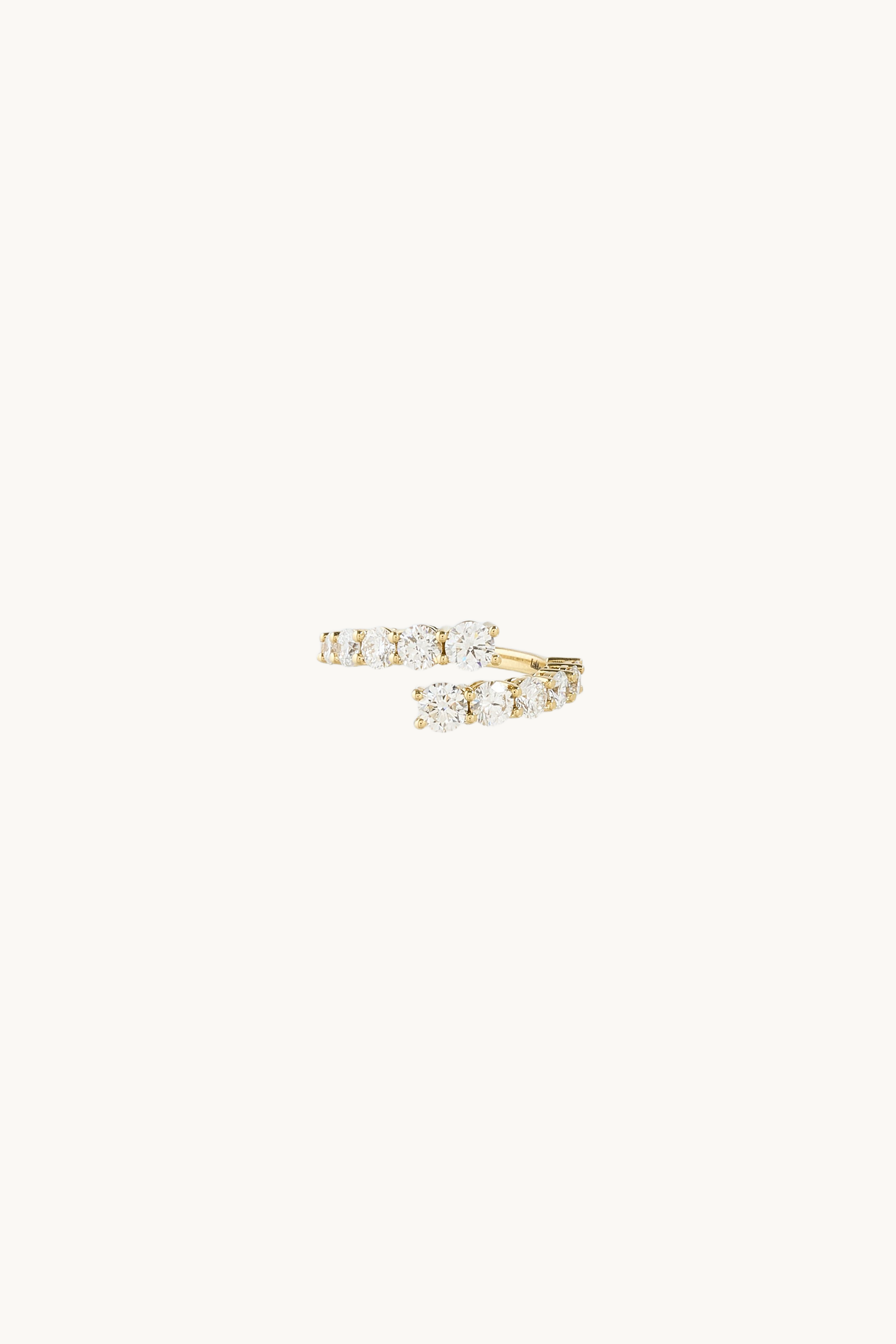 Nicole Round Diamond Wrap Ring
