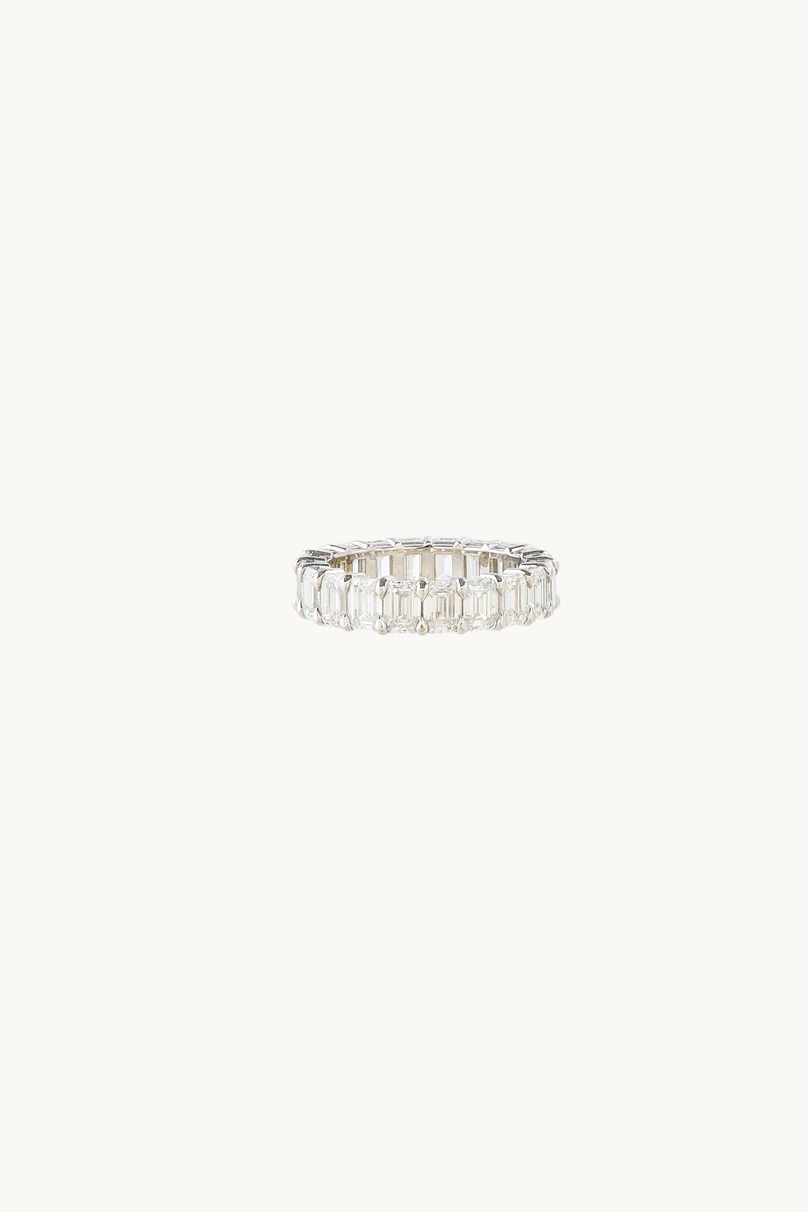 Emerald Cut Diamond Eternity Band