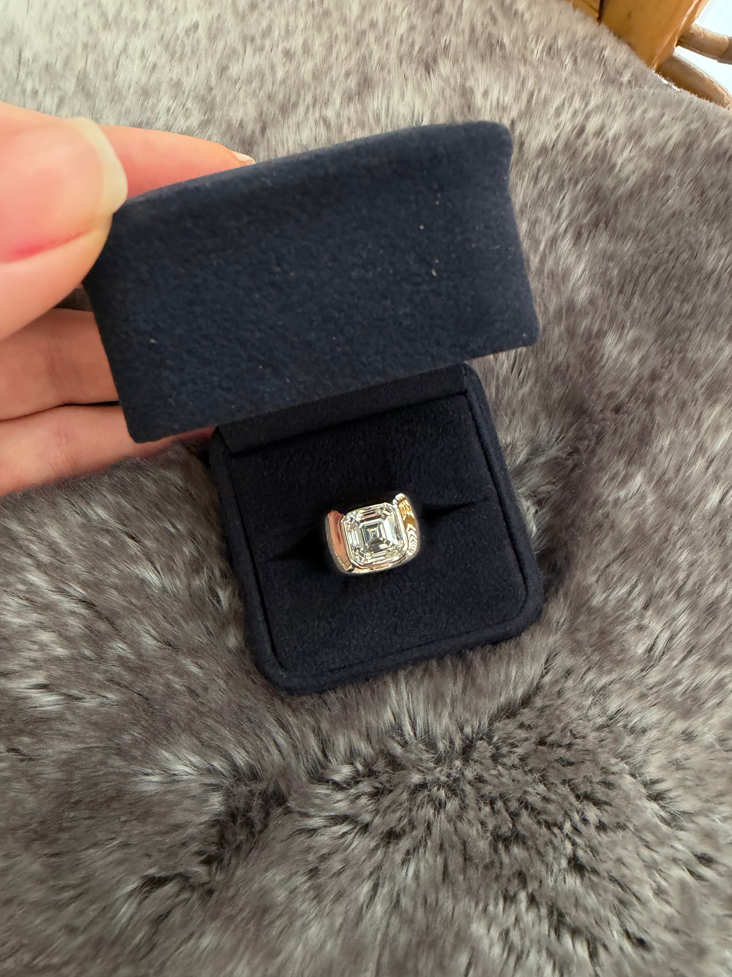Custom | Suzanne F Platinum Dome Ring