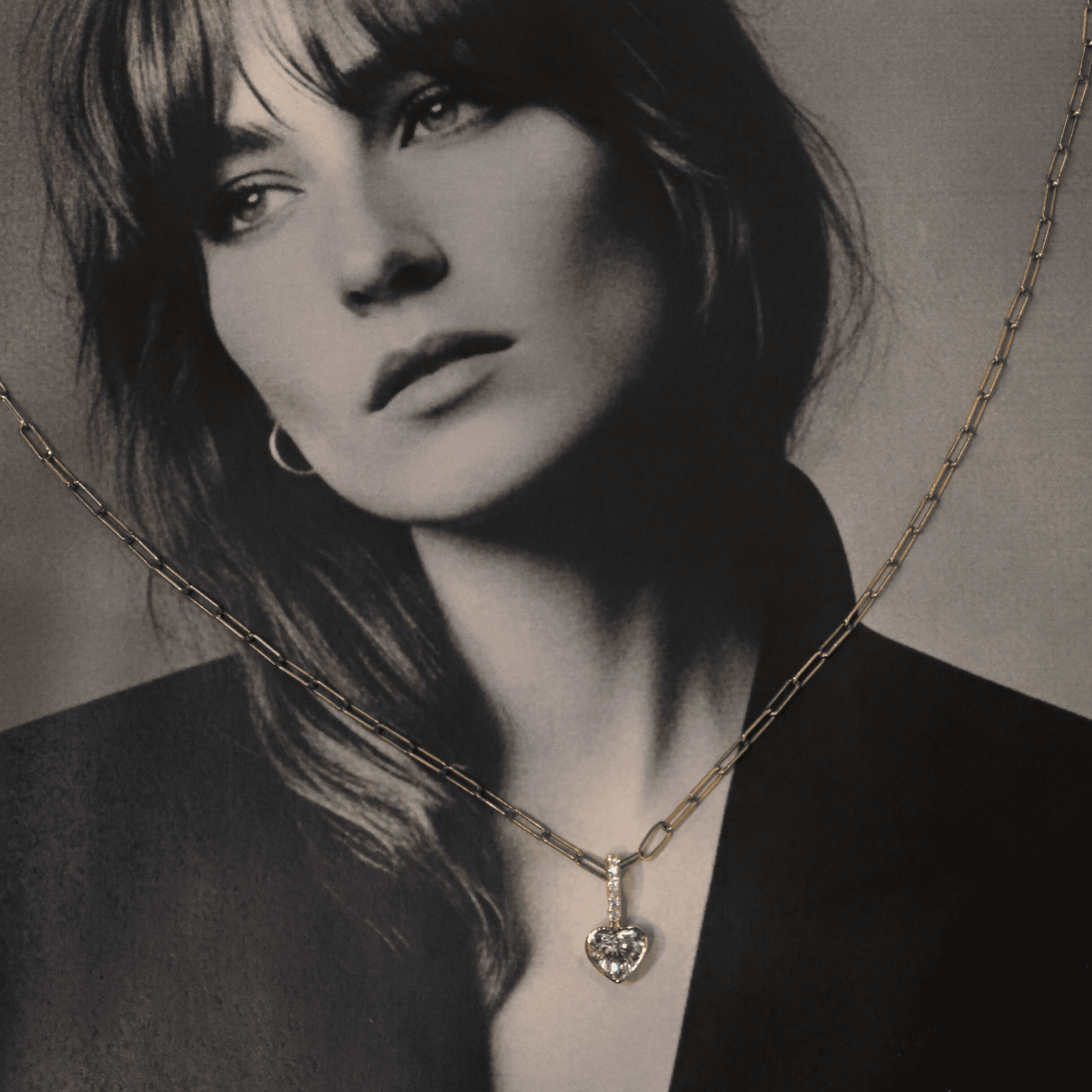 Thin Paperclip Chain Necklace
