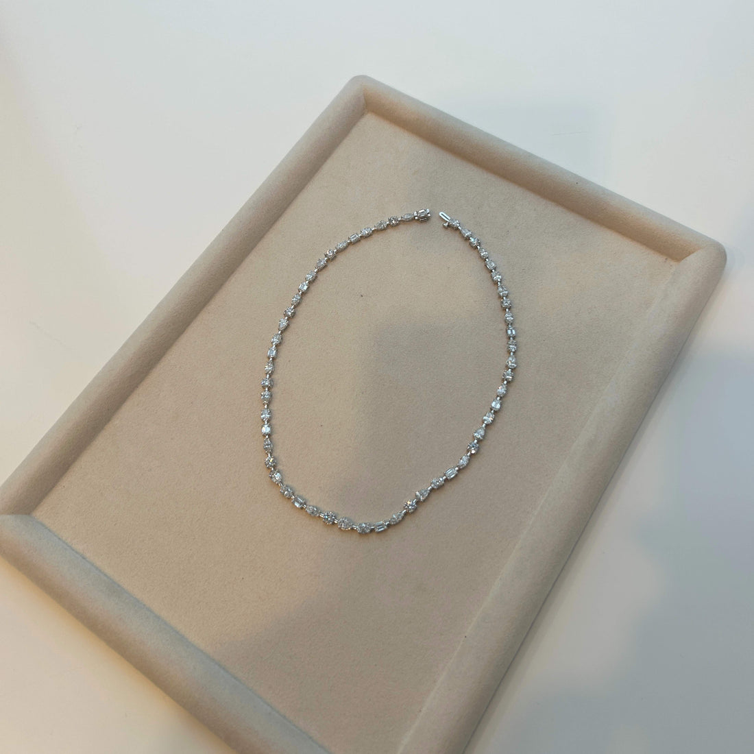 Aspen Multi Shape Tennis Necklace